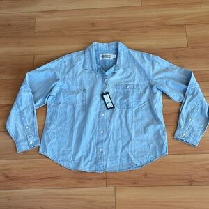 Alpine Design Chambray long sleeve button up shirt